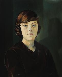 RYTTER Poul 1895-1965,Portrait of a woman,1915,Bruun Rasmussen DK 2023-10-23