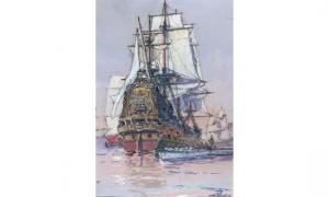 SÉBILLE Albert 1874-1953,peintre officiel de la marine en 1907,1907,Boisgirard & Associés 2002-03-17