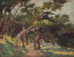 SéNèQUE Clément 1896-1930,Trees on a Windy Day,Strauss Co. ZA 2023-10-09