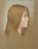SÉON Alexandre 1855-1917,Portrait de femme de profil,Artprecium FR 2015-11-20
