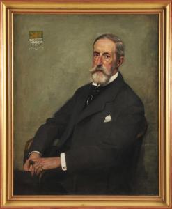SÜRICH Eugen 1886-1941,« Portrait dun homme de la famille Pictet »,1919,Osenat FR 2013-11-17