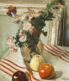 SÜSSER Frantisek 1890-1956,A Still Life with a Bouquet and Apples,Palais Dorotheum AT 2012-11-24