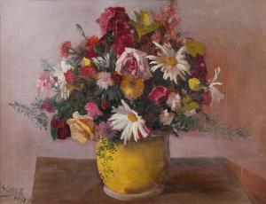 SÜSSER Frantisek 1890-1956,Bouquet,1933,Palais Dorotheum AT 2015-03-07