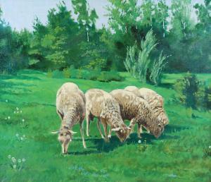sękowski b,Pasące się owce,1930,Rempex PL 2009-06-17