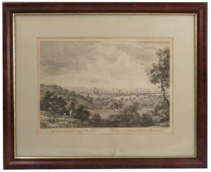 S - N BUCK,The East View of the City of Worcester,1732,Serrell Philip GB 2016-11-03