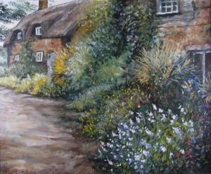 S RANDALL Herbert 1900-1971,English Cottage Garden,Wickliff & Associates US 2017-06-24