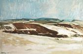 SAABYE Svend 1913-2004,View of a snow covered winter landscape. Signed Sa,Bruun Rasmussen 2008-01-15