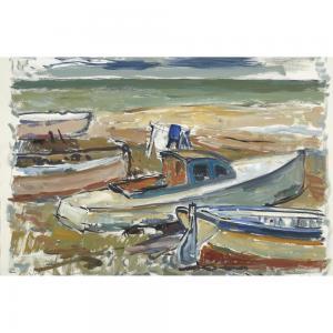 SAADA Henri 1906-1976,BARQUES À LA GOULETTE,1954,Tajan FR 2023-10-24