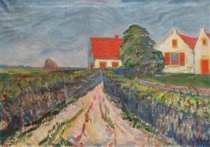 SAALBORN Louis 1890-1957,'Zonnige dag' / A sunny day near Bennekom,1913,Venduehuis NL 2021-05-27