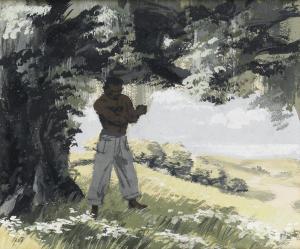 SAALBURG Allen Russell 1899-1997,The Green Pastures,Swann Galleries US 2016-09-29