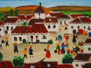 SAAVEDRA Elena,Village d'Espagne,Dogny Auction CH 2009-12-15