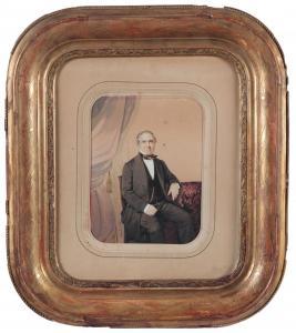SABATIER BLOT Jean Baptiste 1801-1881,Portrait d'homme,Kapandji Morhange FR 2013-11-14