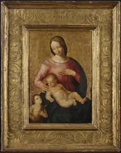 SABATINI DA SALERNO Andreas,MADONNA AND CHILD WITH ST. JOHN THE BAPTIST,Lawrences 2018-07-06