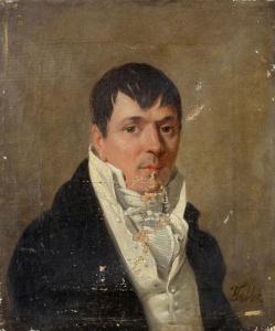 SABLET LE ROMAIN Jean François 1745-1819,Portrait d' homme,Aguttes FR 2023-11-29