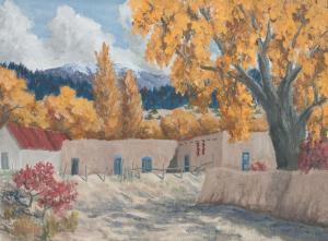 SABO Betty 1928,New Mexico Landscape,Hindman US 2019-11-07