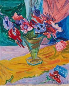 SABOURAUD Emile 1900-1996,Bouquet de fleurs,Millon & Associés FR 2016-03-11