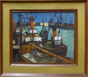 SABOURDIN RAOUL 1906-1982,Harbour Vie,Lots Road Auctions GB 2020-04-19