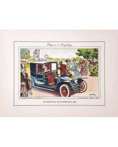 SABRAN Guy,Renault Le Coupé de Ville,1905,Artprecium FR 2020-07-10