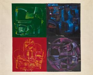 SABRI Mahmoud 1927-2012,Four Faces,1970,Sotheby's GB 2021-10-26