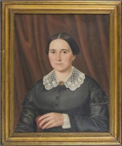 SACHS LAMBERT 1818-1903,Portrait of a woman,Quinn's US 2013-09-15