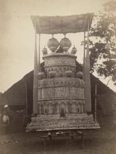 SACHTLER August,Views of Gopuram of the Sri Mariamman Temple and a,1863,Galerie Bassenge 2021-06-16