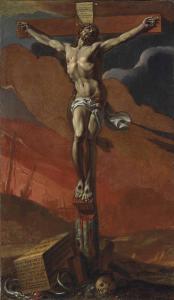 SACQUESPEE ADRIEN 1629-1692,Christ en croix,1656,Christie's GB 2014-04-01