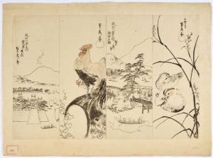 SADAHIDE Gountei 1807-1873,Omi Hakkei no Uchi/ Les 8 vues d'Omi,Beaussant-Lefèvre FR 2024-02-02