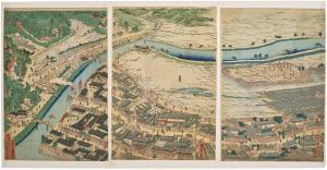 SADAHIDE Gountei 1807-1873,Saikai Yokohama fukei (Panoramic view of Yokohama,,Christie's 2024-03-28