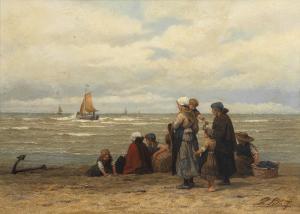 SADEE Philippe L.J.F 1837-1904,Waiting for the boats,Bonhams GB 2023-09-27