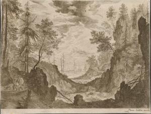 SADELER Marcus 1614-1660,Paesaggio fluviale,Bertolami Fine Arts IT 2023-06-26