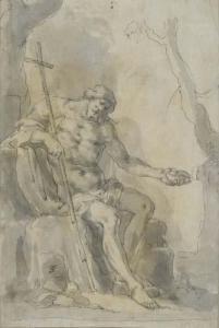 SADELER Philipp 1600-1650,St. John the Baptist,1644,Swann Galleries US 2005-01-24