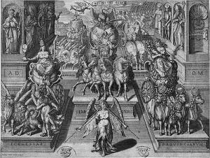 SADELER Raphael II,Allegorie auf den Triumph Kaiser Ferdinands II,1620,Galerie Bassenge 2016-11-24