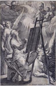 SADELER Raphael II 1584-1632,San Luca dipinge la Vergine,Innauction AT 2016-10-13