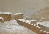 sadik goktuna 1876-1951,“snow”,1876,Alif Art TR 2007-03-04