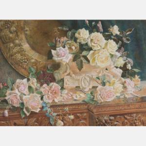 SADLER Kate,Pink Roses,Gray's Auctioneers US 2016-04-06