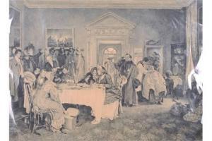 SADLER Walter Dendy 1854-1923,A Tea Party,John Nicholson GB 2015-07-15