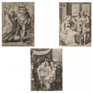 SAENREDAM Jan Pietersz. 1565-1607,Winter, Morning, Evening,Ripley Auctions US 2025-03-22