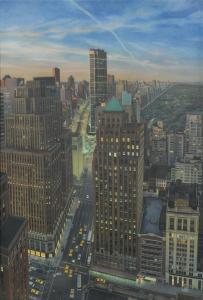 SAFRANEK DOUG 1956,Ascending City,1995,Hindman US 2021-05-03