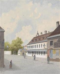 SAGER Franz 1821-1891,Die Erdberger Linie,Palais Dorotheum AT 2012-05-02