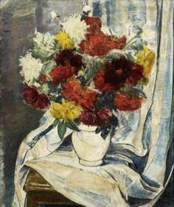 SAGREKOW Nikolaus 1897-1992,Blumenstrauß in einer Vase,Van Ham DE 2010-12-02