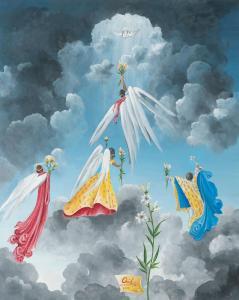 SAHAKIAN Onik 1936-2013,Angels and the Holy Spirit,2000,William Doyle US 2020-11-17