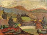 SAHAR Sara 1911,Galilean Landscape,1961,Tiroche IL 2010-07-17