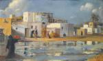 Said Mahmoud 1897-1964,Le Canal de Mahmoudieh,1922,Christie's GB 2013-10-24