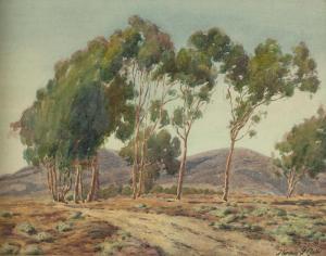 SAINT CLAIR Norman 1863-1912,Eucalyptus - Laguna,John Moran Auctioneers US 2016-01-27