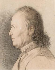 SAINT OURS Jean Pierre Paul,Portrait of a man in profile to the left,Christie's GB 2003-04-01