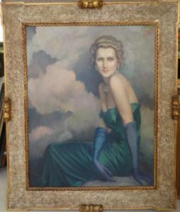 SAINT Paul 1900-1900,Portrait de la Comtesse de Tascher,Millon & Associés FR 2015-04-10
