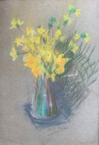 SAINT SEINE Jacques 1897-1972,Fleurs jaunes dans un vase,Deburaux et Associes FR 2019-12-06