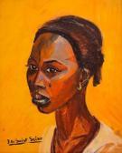 SAINT SEINE Jacques 1897-1972,Portrait d'africaine,Marambat-Camper FR 2017-12-14
