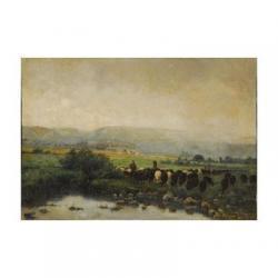 SAINZ Y SAINZ Casimiro 1853-1898,Un rebaño,Alcala ES 2009-10-07