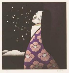 SAITO Kaoru 1931,GENJI STORY (portfolio of 56 / a set of 8 vols.),Mainichi Auction JP 2023-01-13